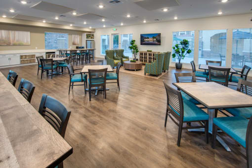 Liberty at Aliso clubhouse interior