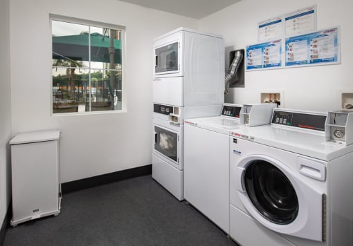 Liberty at Aliso laundry room