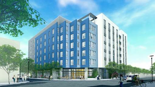 Rendering of the exterior of Mainline North