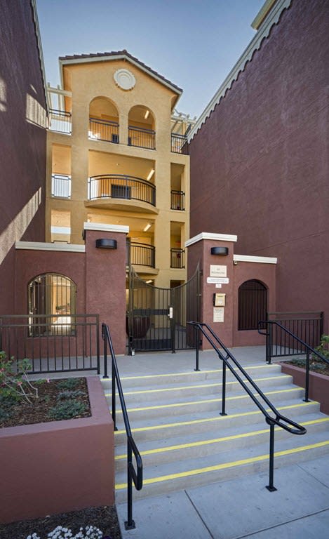 Mayfair Court building entrance