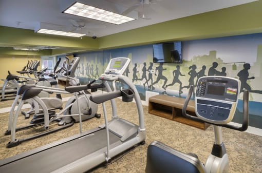 Mayfair Court gym