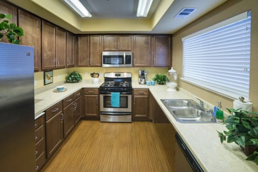 Mayfair Court community kitchen