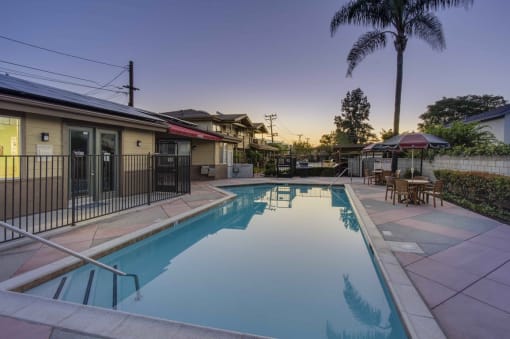 Regency Court Monrovia pool