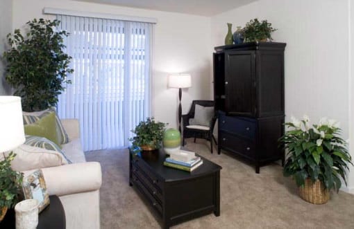 Silverado Creek apartment living room