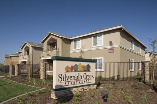 Silverado Creek sign