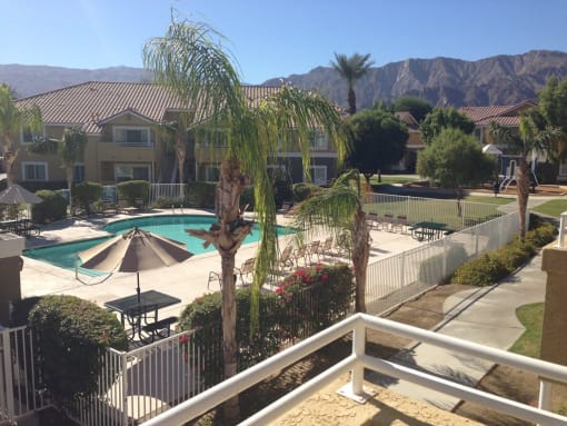 Villa Cortina grounds and pool