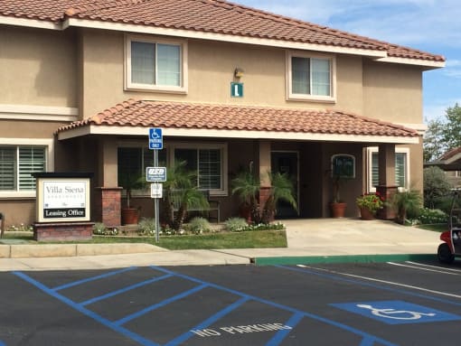 Villa Siena office exterior
