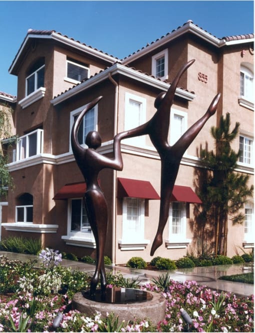 Vintage Canyon dancer statue