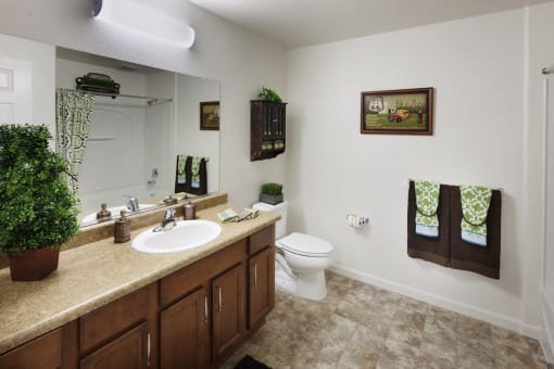 VintageChateau II apartment bathroom