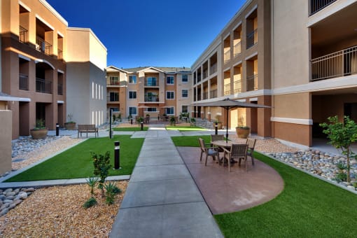 VintageChateau II courtyard
