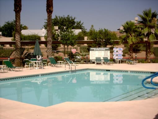 Vintage Desert Rose pool