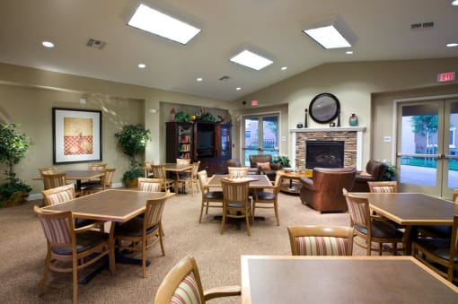 Vintage at Natomas Field clubhouse interior