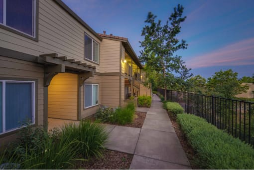Vintage Willow Creek exterior path
