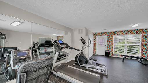 Modern Fitness Center at The Stella Apartments, Memphis, Tennessee