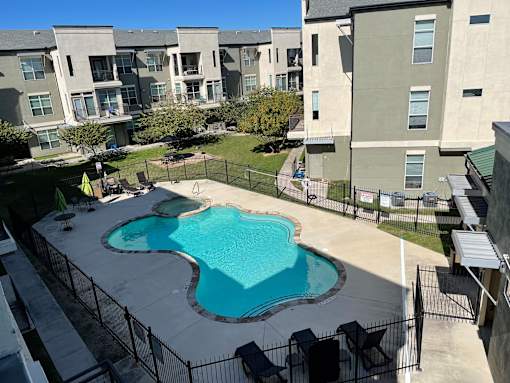 Swimming pool at Millennium on Post, San Marcos, Texas