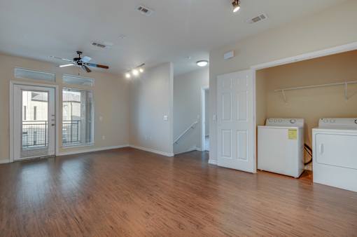 Wooden floor at Millennium on Post, Texas, 78666