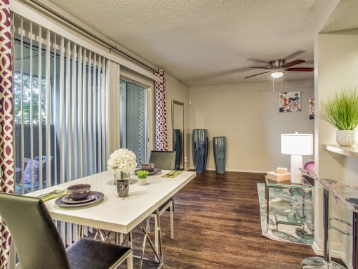 Wood Inspired Plank Flooring at Newport Apartments, Irving, Texas