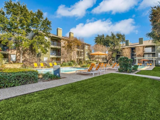 Outdoor Swimming Pool at Newport Apartments, Irving, TX, 75062