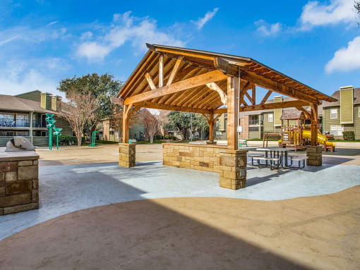 Outdoor Gazebo at Newport Apartments, Texas