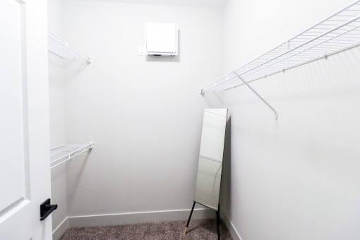 Walk in Closet at The Cody on Hamilton Apartments in Westerville