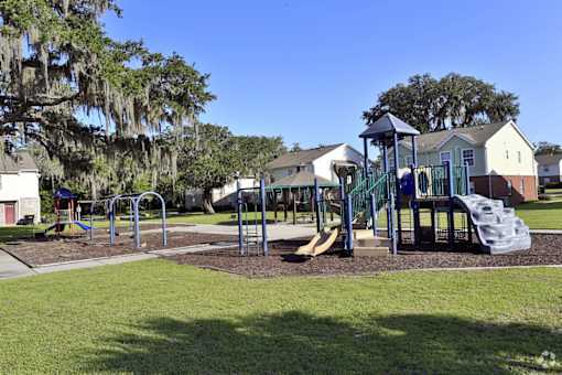 Children's playground at Ashley Midtown in Savannah, Georgia