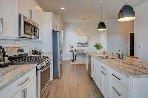 white cabinets