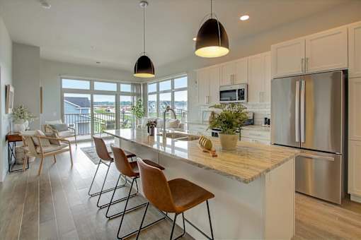 white cabinets