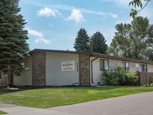 Exterior of an apartment.  Fargo, ND Berkshire Apartments