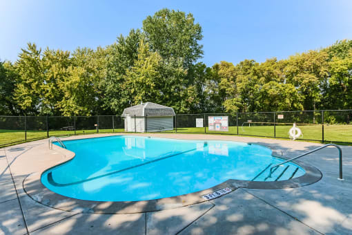 Pool View  at Georgetown on the River Apartments, Minnesota
