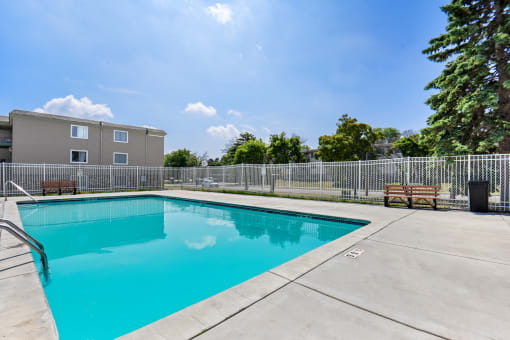 Little Canada, MN Montreal Courts Apartments, A swimming pool