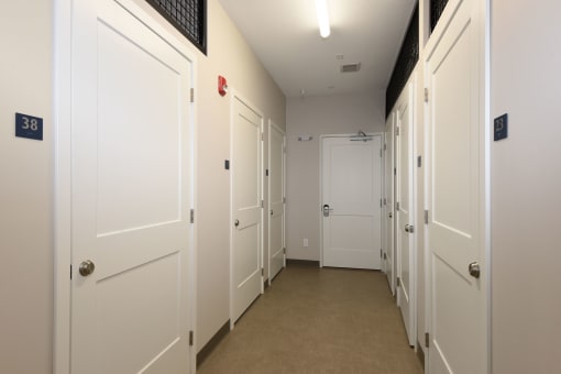 Glen Pond Addition | Storage Lockers