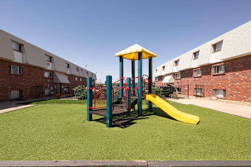 playground at the preserve at polo towers apartments