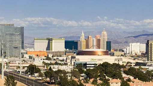 the skyline of the city