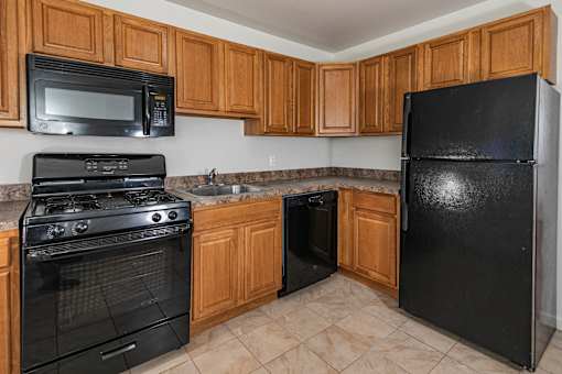Oak Kitchenat Troy Hills Village in Parsippany, NJ,07054