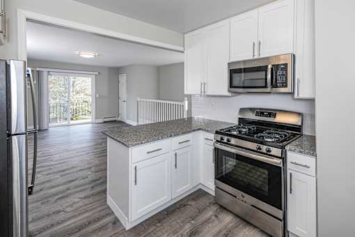 Renovated Maple Kitchenat Troy Hills Village in Parsippany, NJ,07054
