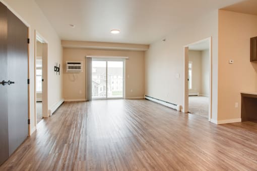 Living Room at Augusta Apartments, North Dakota