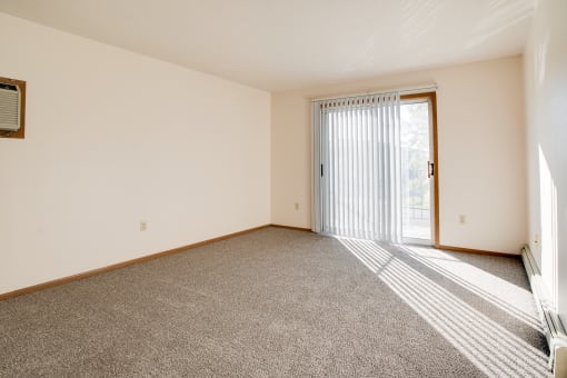 Living Room at Dock 9 Apartments, Fargo