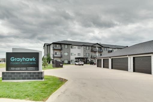 Grayhawk Apartment Building at Grayhawk Apartments, Fargo, 58104