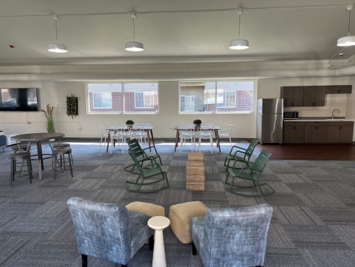 Clubhouse at Courtyard Apartments on Belsly, Moorhead, Minnesota