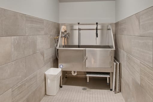 Pet Washing Station at Mezzo Apartments, Fargo