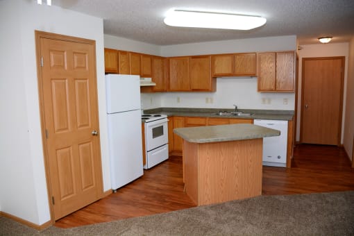 Kitchen at Northridge Apartments, Pine City, MN, 55063