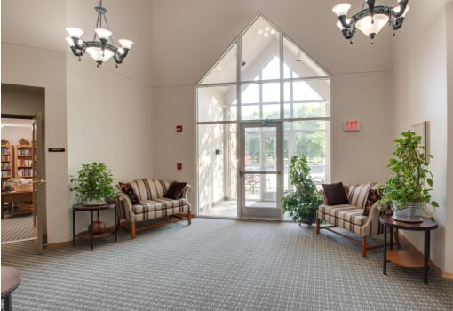 Redwood Estates Lobby at Redwood Estates, Coon Rapids, Minnesota, 55433
