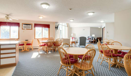 Community Room at Redwood Estates, Coon Rapids, MN, 55433