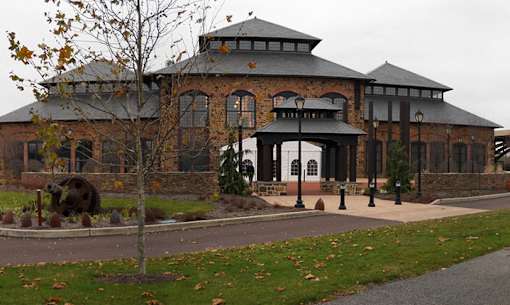 Exterior view of the Phoenixville Foundry event and wedding venue
