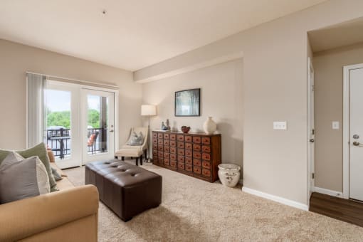 Living Room with Patio