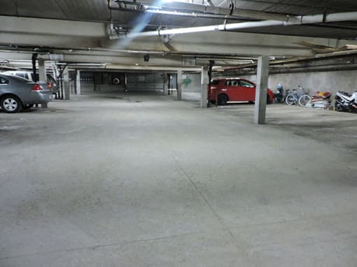 Underground Garage Parking Available Prospect East Apartments Milwaukee WI