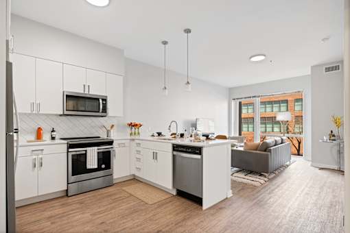 Kitchens With Ample Storage at 23rd Place Apartments, Illinois