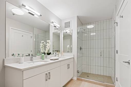 Luxurious Bathroom at 23rd Place Apartments, Chicago, IL