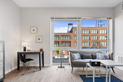 Resort Style Living Rooms at 23rd Place Apartments, Chicago, IL, 60616