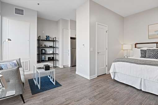 Bedroom With Closet at 23rd Place Apartments, Chicago, 60616